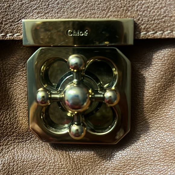 Chloe Elsie small leather Handbag Gold Hardware - Picture 10 of 10